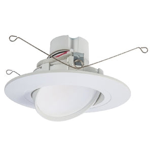 Halo Recessed RA56069S1EWH 5" or 6" All-Purpose LED Retrofit Module, 600 Lumens, 90 CRI, White Tuning, Field Selectable 2700K, 3000K, 3500K, 4000K, or 5000K, 120V 60Hz, LE & TE Phase Cut 1% Dimming,