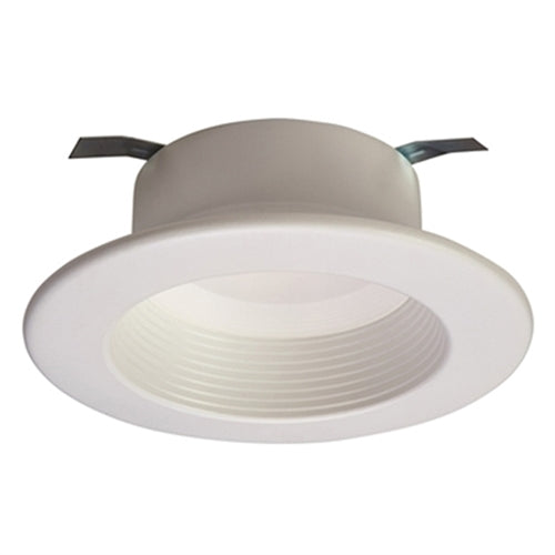 Halo Recessed RL4099S1EWHR 4" LED All-Purpose Retrofit Module, 900 Lumens, 90 CRI, Selectable CCT 2700K-5000K, 120V, Trailing Edge Phase Cut 1% Dimming, Matte White Baffle