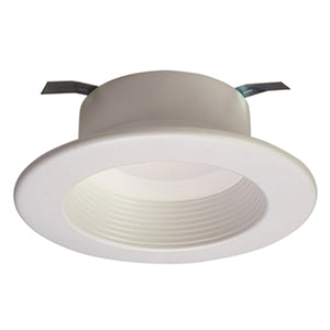 Halo Recessed RL4099S1EWHR 4" LED All-Purpose Retrofit Module, 900 Lumens, 90 CRI, Selectable CCT 2700K-5000K, 120V, Trailing Edge Phase Cut 1% Dimming, Matte White Baffle