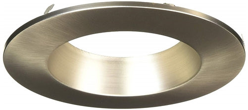 Halo Recessed RL4TRMSN 4" LED Downlight Trim for RL460WH Series, Satin Nickel