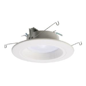 Halo Recessed RL56069S1EWHR 5" or 6" Dimmable All-Purpose LED Retrofit Module with SeleCCTable Switch, 600 Lumens, 90 CRI, 120V, Matte White Baffle, Recyclable Packaging