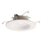 Halo Recessed RL560WH12930 5" and 6" LED Retrofit Baffle Trim 3000K, 1240 Lumens, White Finish