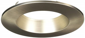 Halo Recessed RL56TRMSN 5" and 6" LED Downlight Trim for RL56 Series, Satin Nickel
