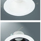 Halo Recessed RLD6069301EWHR 6" Deep Baffle Retrofit LED Module, 600 Lumens, 90 CRI, 3000K, 120V, Phase Cut 1% Dimming, Matte White Trim, White and Black Baffle Included