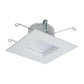 Halo Recessed RSQ5089271EMWWB 5" Square All-Purpose LED Retrofit Module, 800 Lumens, 90 CRI, 2700K, 120V, Matte White Flange and Baffle