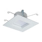 Halo Recessed RSQ5LS9FSD2W1EWH 5" Square All-Purpose LED Retrofit Module, 600/900 Lumens, 90 CRI, Field Selectable 2700K-5000K, 120V, Matte White Flange and Baffle