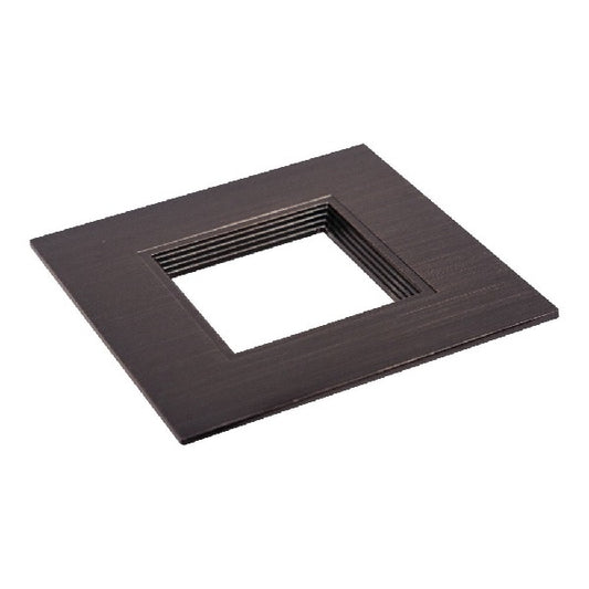 Halo Recessed RSQ5TRMTBZB 5" Square Baffle Trim, Tuscon Bronze Flange