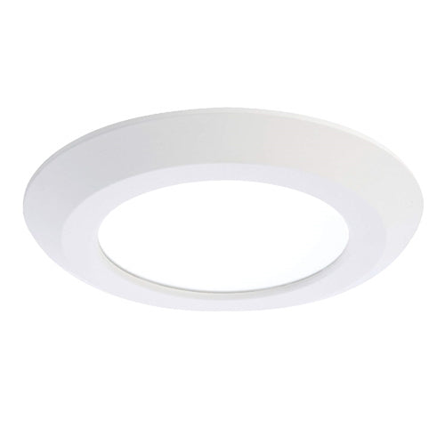 Halo Recessed SLD606835WH 6" Surface LED Downlight Kit, 3500K, 800 Lumens, 80 CRI, White