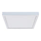 Halo Recessed SMD12S209SWHE 12" Square Surface Mount Downlight, 2000 Lumens, 90 CRI, Field Selectable 2700K-5000K Color Temperature, 120-277V, Matte White with Emergency Battery back up