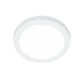 Halo Recessed SMD4R07FS5 4" Round Surface Mount LED Downlight, 780 Lumens, 90 CRI, Selectable CCT 2700/3500/4000/5000K, LE & TE Phase Cut 100-5% Dimming, Matte White