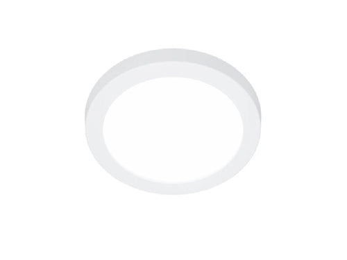 Halo Recessed SMD4R07FS5 4" Round Surface Mount LED Downlight, 780 Lumens, 90 CRI, Selectable CCT 2700/3500/4000/5000K, LE & TE Phase Cut 100-5% Dimming, Matte White