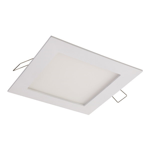 Halo Recessed SMD4S6930WHDM 4" Square LED Direct Mount Downlight, 790 Lumens, 90 CRI, 3000K, White Finish