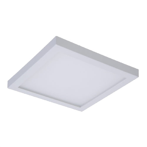 Halo Recessed SMD4S69SWH 4" Square LED Surface Mount Downlight, 600 Lumens, 90 CRI, 2700K, 3000K, 3500K, 4000K or 5000K, White Finish
