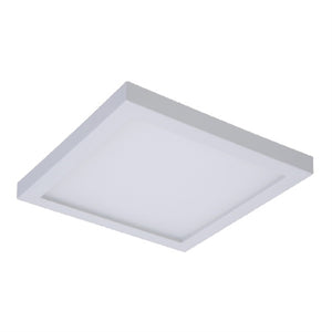 Halo Recessed SMD4S69SWH 4" Square LED Surface Mount Downlight, 600 Lumens, 90 CRI, 2700K, 3000K, 3500K, 4000K or 5000K, White Finish