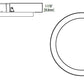 Halo Recessed SMD6R12950WH 6" Round LED Surface Mount Downlight, 1252 Lumens, 90 CRI, 5000K, White Finish