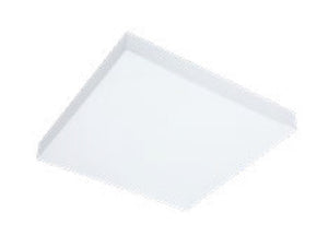 Halo Recessed SMX18STRMMW  18" Square Decorative Trim Paintable, Matte White