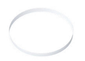 Halo Recessed SMX4RTRMMW 4" Round Decorative Overlay, Paintable Matte White