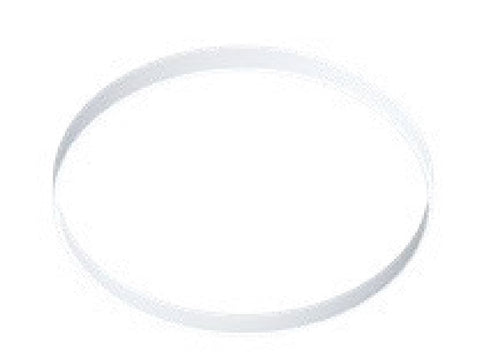 Halo Recessed SMX4RTRMMW 4" Round Decorative Overlay, Paintable Matte White