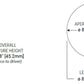 Halo Recessed SMX8RLSFS010 8" Round Surface Mount LED Downlight, Lumen Selectable 900/1200/1500 Lumens, 90 CRI, Field Selectable CCT 2700/3000/3500/4000/5000K, Matte White, 0-10V 5%, 120-277V