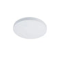 Halo Recessed SMX8RLSFSD2W 8" Round Surface Mount LED Downlight, Lumen Selectable 900/1200/1500 Lumens, 90 CRI, Field Selectable CCT Dim-to-Warm/2700/3000/3500/4000/5000K, Matte White, Phase Cut LE/TE 5%, 120V