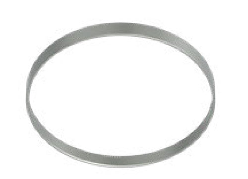 Halo Recessed SMX8RTRMSN 8" Round Decorative Overlay, Satin Nickel