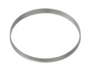 Halo Recessed SMX8RTRMSN 8" Round Decorative Overlay, Satin Nickel