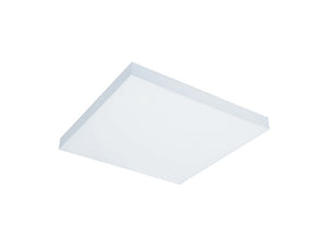 Halo Recessed SMX8SLSFS010 8" Square Surface Mount LED Downlight, Lumen Selectable 900/1200/1500 Lumens, 90 CRI, Field Selectable CCT 2700/3000/3500/4000/5000K, Matte White, 0-10V 5%, 120-277V
