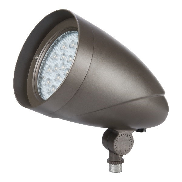 Halo TCRL20M 20W Tracel Large LED Floodlight, 2200 Lumens, Medium Distribution, Carbon Bronze