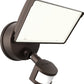 Halo TGS5S401MSCB High Output LED Security Floodlight, 5800 Lumens, 4000K, Single Head Motion Sensor, 120-277V, White