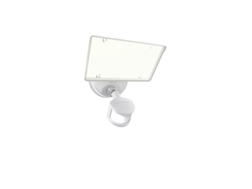 Halo TGS5S401MSCW High Output LED Security Floodlight, 5800 Lumens, 4000K, Single Head Motion Sensor, 120-277V, Brown