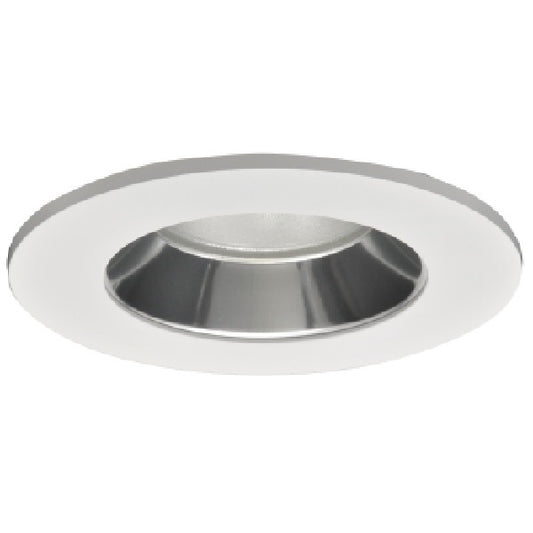Halo Recessed TL402SCS 4" Specular Clear Reflector with Solite Glass Lens, White Ring