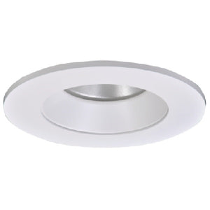 Halo Recessed TL402WHS 4" White Reflector with Solite Glass Lens, White Ring