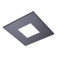 Halo Recessed TL42SBN 2" Square Pinhole Trim, Brushed Nickel Flange