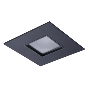 Halo Recessed TL44S2GMBBB 2" Square Lens Pinhole, Black Flange, Black Trim