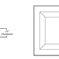 Halo Recessed TLS3PR2GMW 3.25" Aperture Square Polymer Reflector, Lens, Self Flanged Trim, Micro-Prismatic Lens, Matte White Reflector and Flange