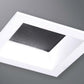 Halo Recessed TLS3R2GBN 3.25" Aperture Square Reflector, Lens, Self-Flanged Trim, Micro-Prismatic Lens, Brushed Nickel Reflector and Flange
