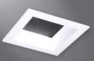 Halo Recessed TLS3R2GORB 3.25" Aperture Square Reflector, Lens, Self-Flanged Trim, Micro-Prismatic Lens, Oil Rubbed Bronze Reflector and Flange