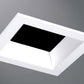 Halo Recessed TLS3RORB 3.25" Aperture Square Reflector, Open, Self-Flanged Trim, Oil Rubbed Bronze Reflector and Flange