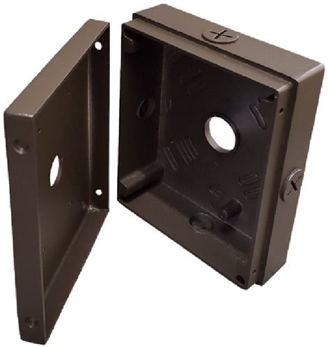 Hubbell Outdoor Lighting ACC-O-WP-BB-BLT Wall Pack Back Box, Black Matte Textured