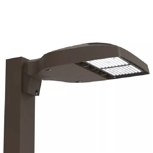 Hubbell Outdoor Lighting ASL1-100-3-A 100W Airo Micro Strike, 160 LEDs, 4000K Color Temperature, 70 CRI, 120-277V, 12000 Lumens, Universal Arm Mounting, Dark Bronze Matte Textured