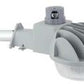 Hubbell Outdoor Lighting DDL-9L1 40W Wall or Ceiling Mount Decorative Wallpack, Arm Included, 1280MA, 120V, 5000K, 3437 Lumens, Gray Finish
