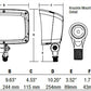 Hubbell FML-20L-52-4K-N-U-K LED Floodlight