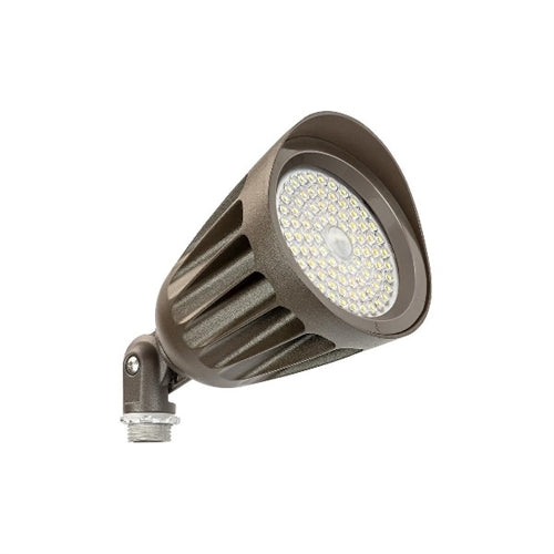 Hubbell Outdoor Lighting LBUL-25-LSCS Compact LED Floodlight, Field Switchable Lumens and LED Color Temperature, 120-277V, Knuckle Mounting