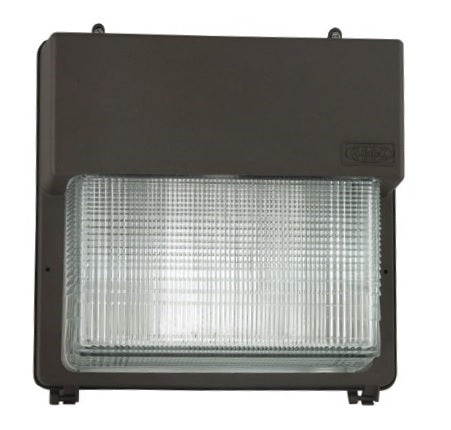 Hubbell Outdoor Lighting PGL-350P-128-1 350W Perimaliter Pulse Start Metal Halide Wallpack, Quad Tap Voltage, CWA-HPF Ballast, Lamp Not Included, Dark Bronze Finish