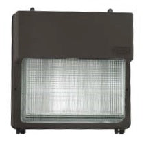 Hubbell Outdoor Lighting PGM3-100P-18-BZ-L 100W Perimaliter Pulse Start Metal Halide Wallpack, Quad Tap Voltage, HX-HPF Ballast, Lamp Included, Medium Base