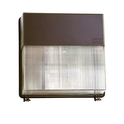 Hubbell Outdoor Lighting PVL3-180L4K-U-DB 72W Perimaliter LED Wallpack, Polycarbonate Refractor, 180 LEDs, 4000K, 80CRI, 700mA, 120V-277V, Dark Bronze Finish