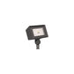 Hubbell Outdoor Lighting RFL2-25-5K-PC 26W LED Landscape Floodlight, 120-277V, 3245 Lumens, Dark Bronze with Photocell