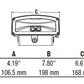 Hubbell Outdoor Lighting SG1-20-4K-PCU 21W Slender LED Wallpack, 4000K, 120-277V, 2310 Lumens, with Photocell, Dark Bonze Finish