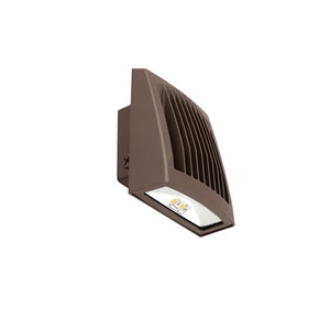Hubbell Outdoor Lighting SG1-20-3K7-FT-UNV-BLT 21W Slender LED Wallpack, 3000K, 70 CRI, 120-277V, Black Matte Textured Finish