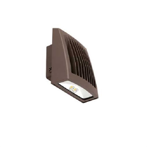 Hubbell Outdoor Lighting SG1-20-4K7-FT-UNV-DBT 21W Slender LED Wallpack, 4000K, 120-277V, 2310 Lumens, Dark Bonze Finish